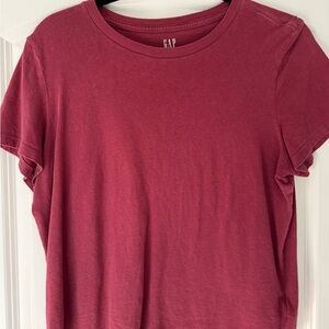 GAP Women's Raspberry T-Shirt